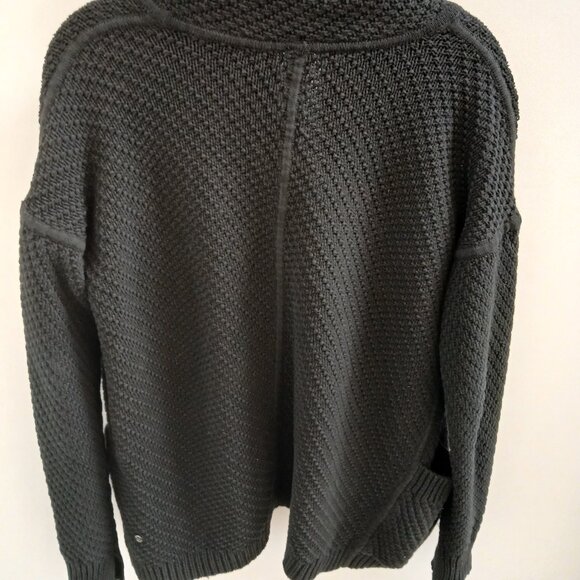 Lululemon Post Practice Cardi Black - Picture 4 of 8
